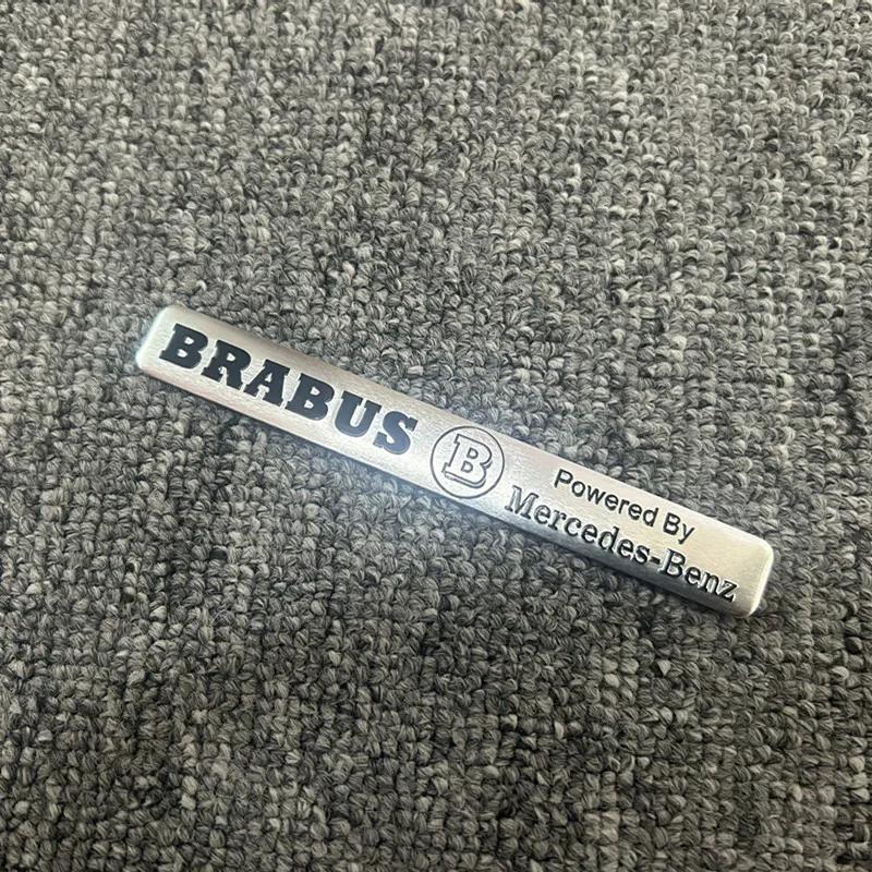 Aluminum Car Badge Sticker Accessories For Mercedes Benz AMG Brabus Maybach Smart W204 GLC CLA GLK W205 W203 W206 W108 W124 W126 CJKLM1
