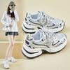 Новые женские туфли для папы на весну для студентов, спортивные кроссовки для бега, повседневная обувь с толстой подошвой
