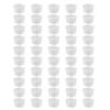 50pcs Clear Portion Cups with Lids Stackable Round Leakproof 50ML Plastic Sauce Cup Condiment Cups