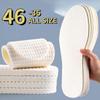 Insole Absorbs Sweat and Odor Latex Walking Lightweight Breathable Insole Women Soft Sole Comfortable Massage Can Be Cut Into Thin Pieces
