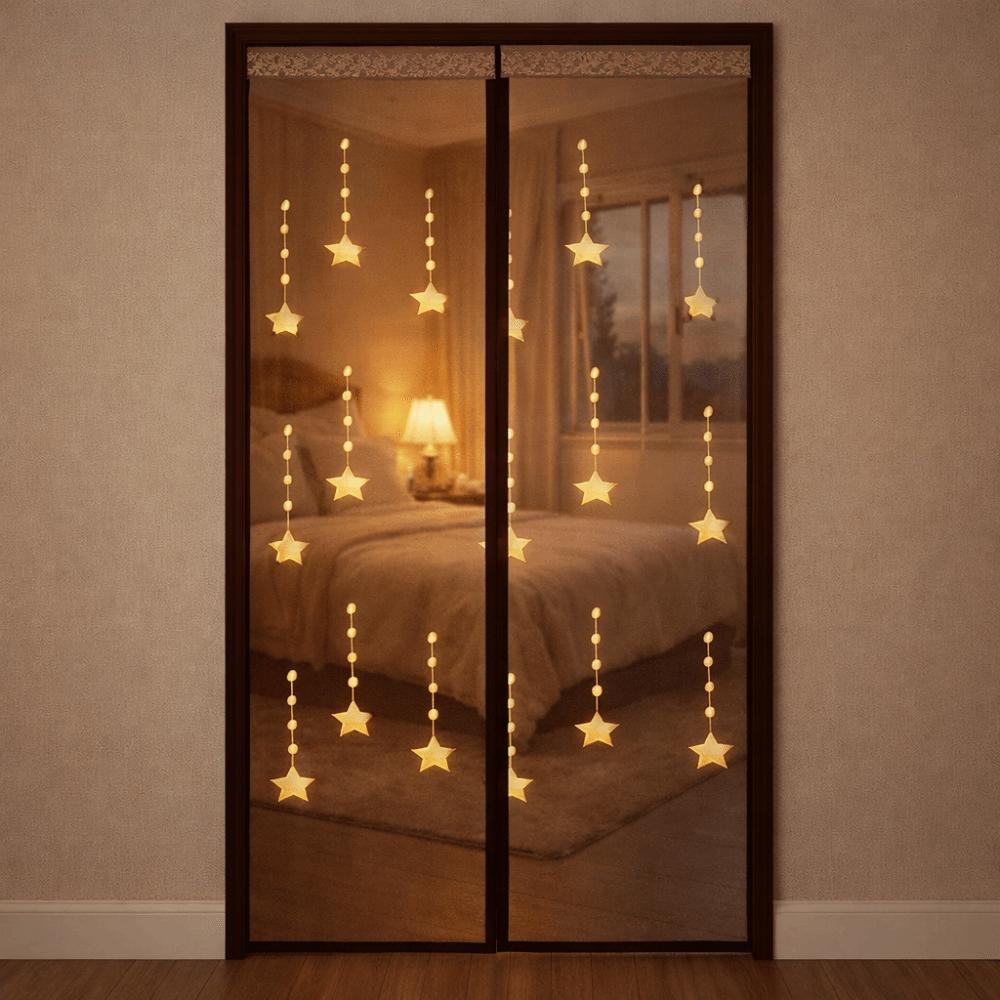 No Punching Mosquito-proof Door Curtain Well-ventilated Anti Mosquito Net Mesh Door Curtain  Patio