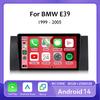Android 14 Car Radio For BMW 5 E39 E53 X5 1995 - 2003 2004 2005 2006 Multimedia Video Player 4G Carplay GPS Navigation Stereo