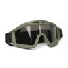Tactical Goggles Mountaineering Shooting Sunglasses Windproof Sand Control Motocross CS Glasses 3 Lenses Replaceable Motorcycle
