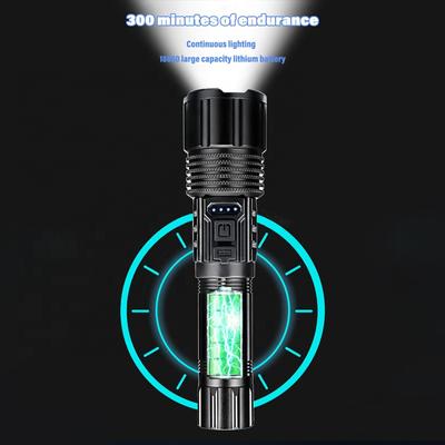 Фонарик водонепроницаемый дальнего действия USB перезаряжаемый светодиодный фонарик Taschenlampe