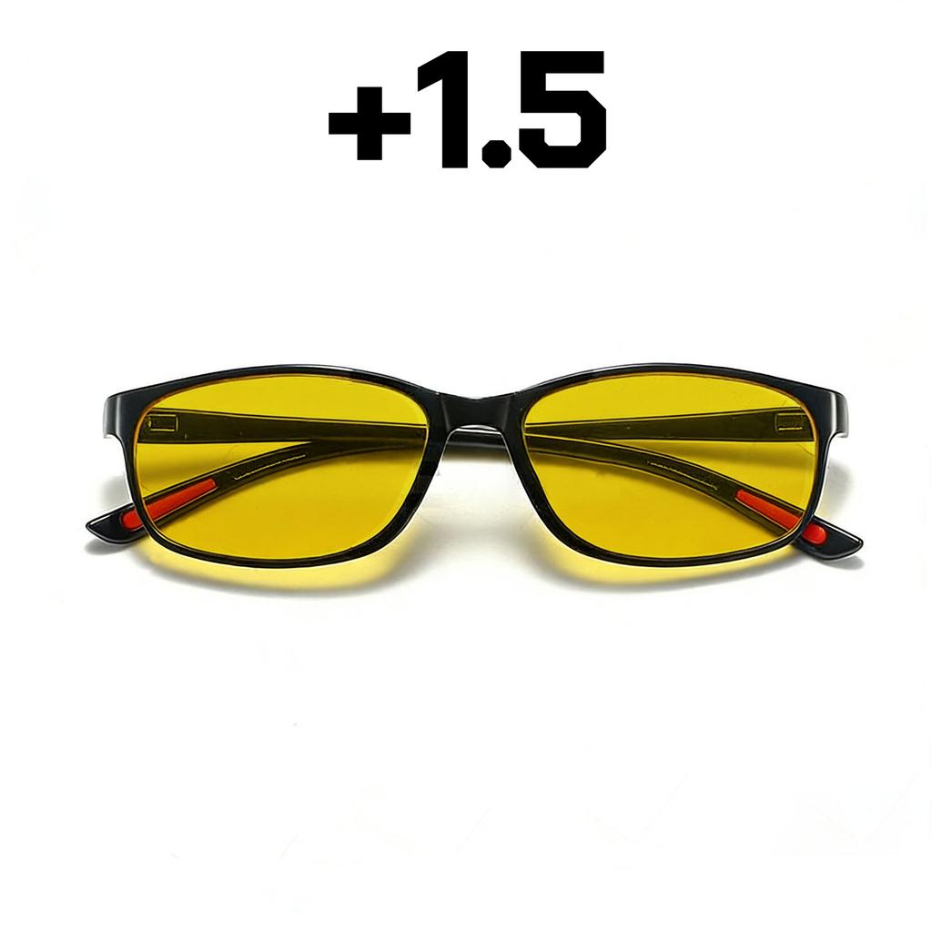 Ультралегкие Очки для Чтения с Ночным Видением из TR90 Маленькая Рамка Очки для Дальнего Зрения Дневное и Ночное Видение Вождение На Улице Очки для Пресбиопии