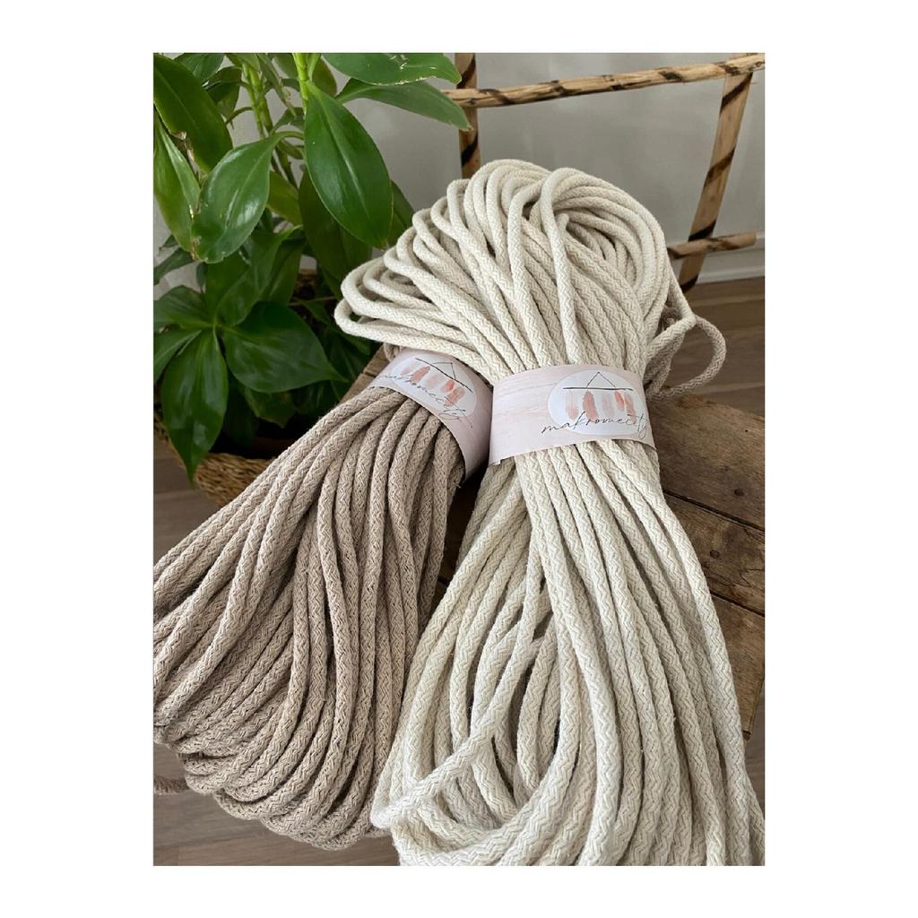 Веревка макраме (10 метров) Шнур скользящий плетеный канат корзина Suppla качели сумка швабра веревка многоцелевой канат