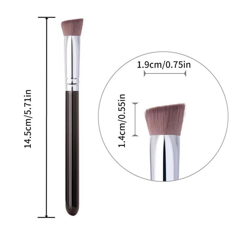 Angled Highlighter Brush Face Contour Foundation Concealer Brush Triangle Shape Synthetic Hair Foundation Highlighter Brushes