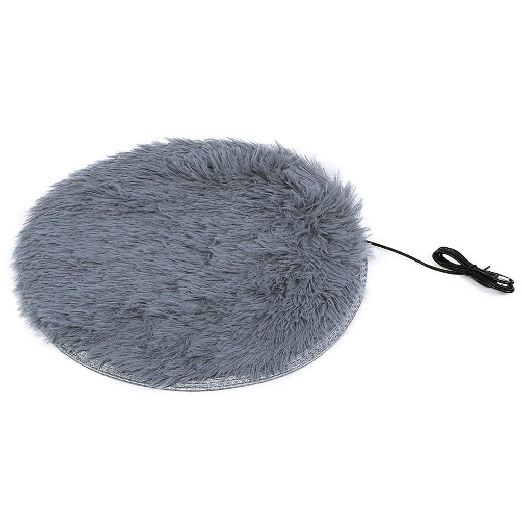 Plush Four Seasons USB Charging Interface Pet Electric Blanket Heating Pad Mat for Small Dogs