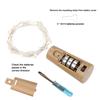 4.5V 1.2W 2Meters 20 LED Copper Wire Fairy String Light 6 Pack White Twistable Bendable Foldable Bottle Stopper Atmosphere Lamp IP65 Water Resistance