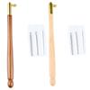 1set Embroidery Tambour Hook With 3 Needles Metal Pen Embroidery Cross Stitch Craft Kit French Crochet For Diy Sewing Knitting