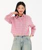 CHASECULT Women'S Crop Check Shirt-Fbrg5475C0P