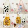 Sweet Plush Elephant Tote Bag For Teens And Adults With Crosscolor Stitch And Compact Design
