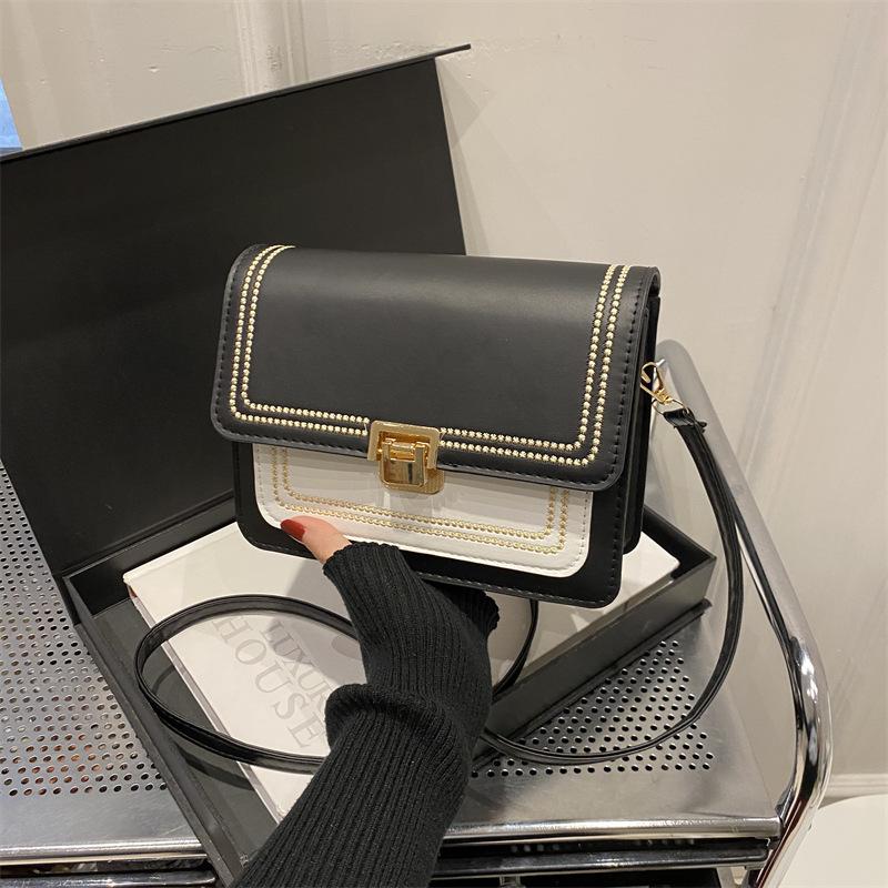 Высококачественная сумка Niche, женская модная универсальная сумка-мессенджер, женская текстурная универсальная сумка через плечо, маленькая квадратная сумка