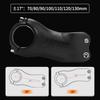 Ultra-Light Carbon Fiber Stem K04 Mountain Road Bikes 6 Or 17 Rise Adjustable Handlebar