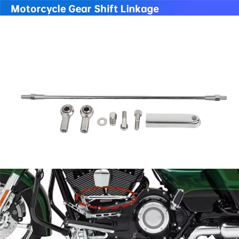 Precise Motorcycle Gear Shift Linkage Shifter Link For Electra Glide Road King FLHP 1980-2023 Touring 2009-2023