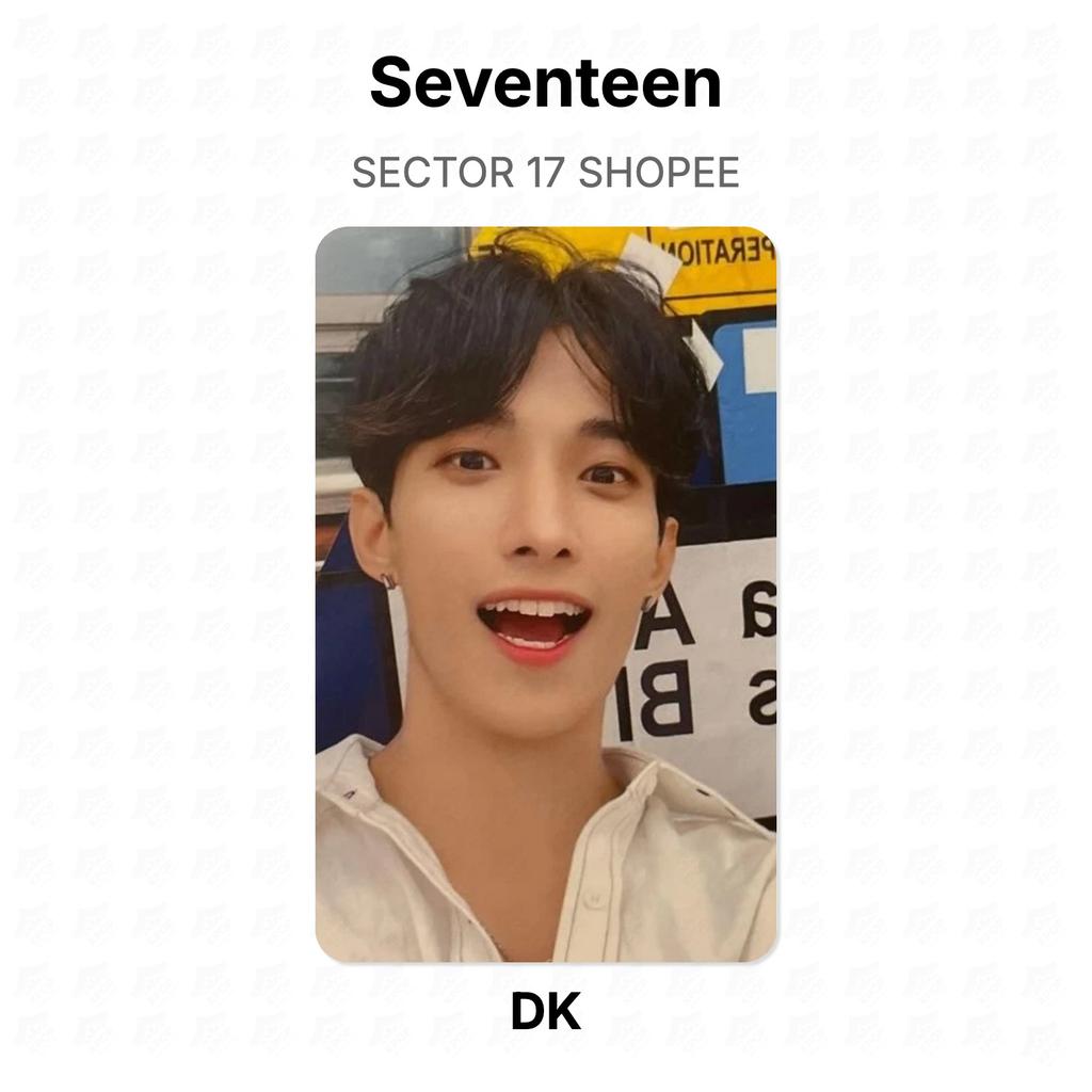 Seventeen SECTOR 17 SHOPEE Официальная фотокарточка