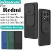 Nillkin для Xiaomi Redmi Note 15 Pro Plus Note 14 Pro Plus 5G CamShield Pro Сдвижная крышка камеры Ударопрочный защитный чехол для телефона