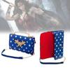Wonder Woman Pu Leather Crossbody Bag With Metal Chain For Women Travel