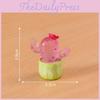 Glow In The Dark Miniature Cactus Resin Figurine Creative Desktop Decoration