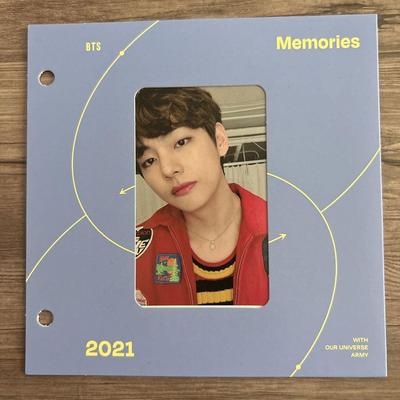[Б/У] BTS memories 2021 Blu-ray коллекционная карточка V Тэхён V