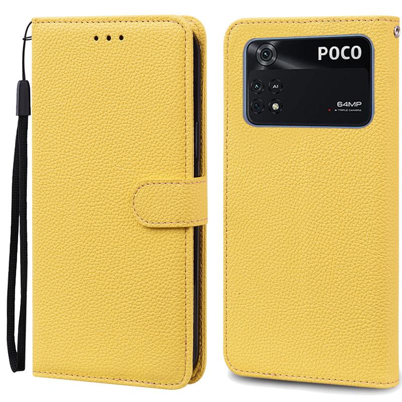 Чехол POCOM4 Poco M4 для POCO M4 Pro 4G, кожаный флип-чехол-кошелек для Xiaomi Mi POCO M4 Pro 5G, чехол для телефона Fundas Coque, мягкий TPU