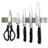 [.co.jp Exclusive] Magnetic Knife Stand, Knife Rack, Knife Storage, Kitchen Storage, Stainless Steel Adhesive Tape (30cm, Silver)