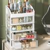 Drawer Jewelry Makeup Storage Box Large Capacity Transparent Makeup Storage Box Multi-layer Multi-functional Desktop Organizer