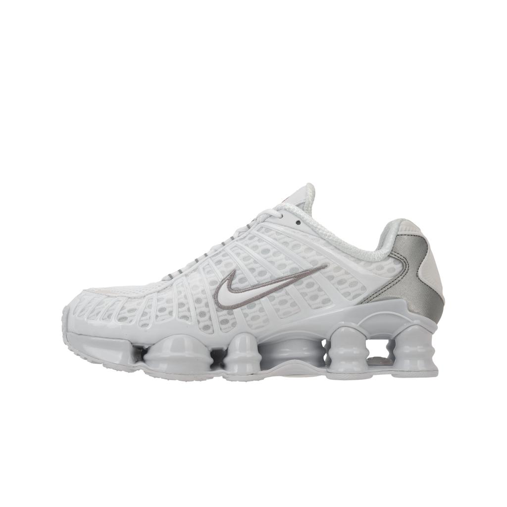 Nike Кроссовки Shox TL Металлик Серебристый Унисекс Белый Белый-Металлик-Серебристый AV3595-100