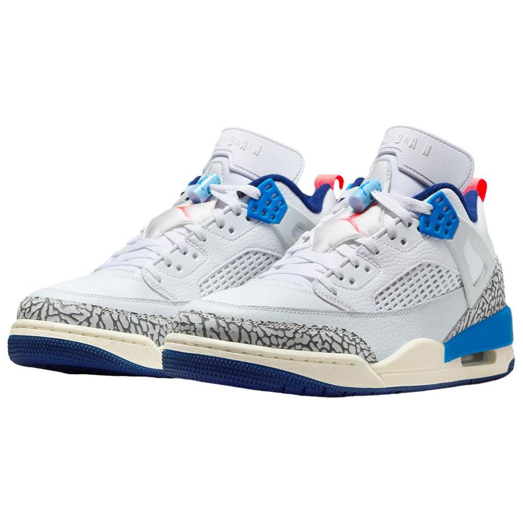 Jordan Spizike Дышащие Низкие Винтажные Баскетбольные Кроссовки Унисекс Белые Jordan FQ1759-110