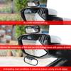 Auxiliary Rear View Mirror Car Mirror Wide Angle Side Rear Mirrors Universal HD Glass 360° Adjustable Reverse Blind Spot