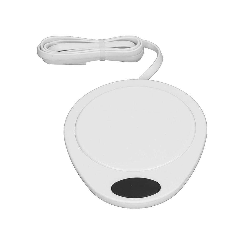 USB-кружка с подогревом, постоянная температура, водонепроницаемая, регулируемая электрическая нагревательная пластина для напитков, керамическая