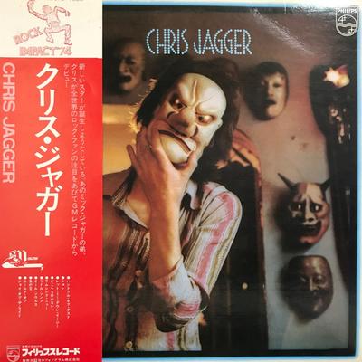 Виниловая пластинка CHRIS JAGGER Chris Jagger RJ5112PROMO PHILIPS 1973 Япония Рок Б/у