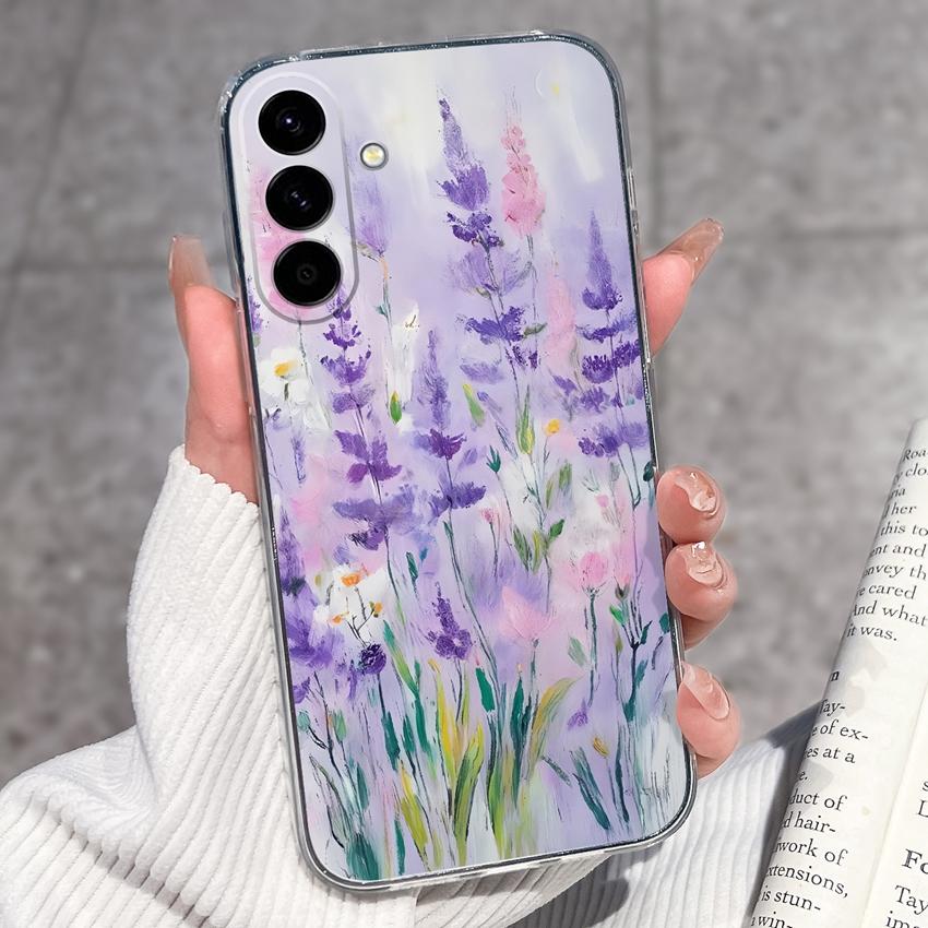 Чехол для телефона Samsung A57 A37 A27 5G Элегантный Ангел Прозрачный Мягкий ТПУ Чехол для Galaxy A 27 Легкий Пылезащитный Тонкий Бампер