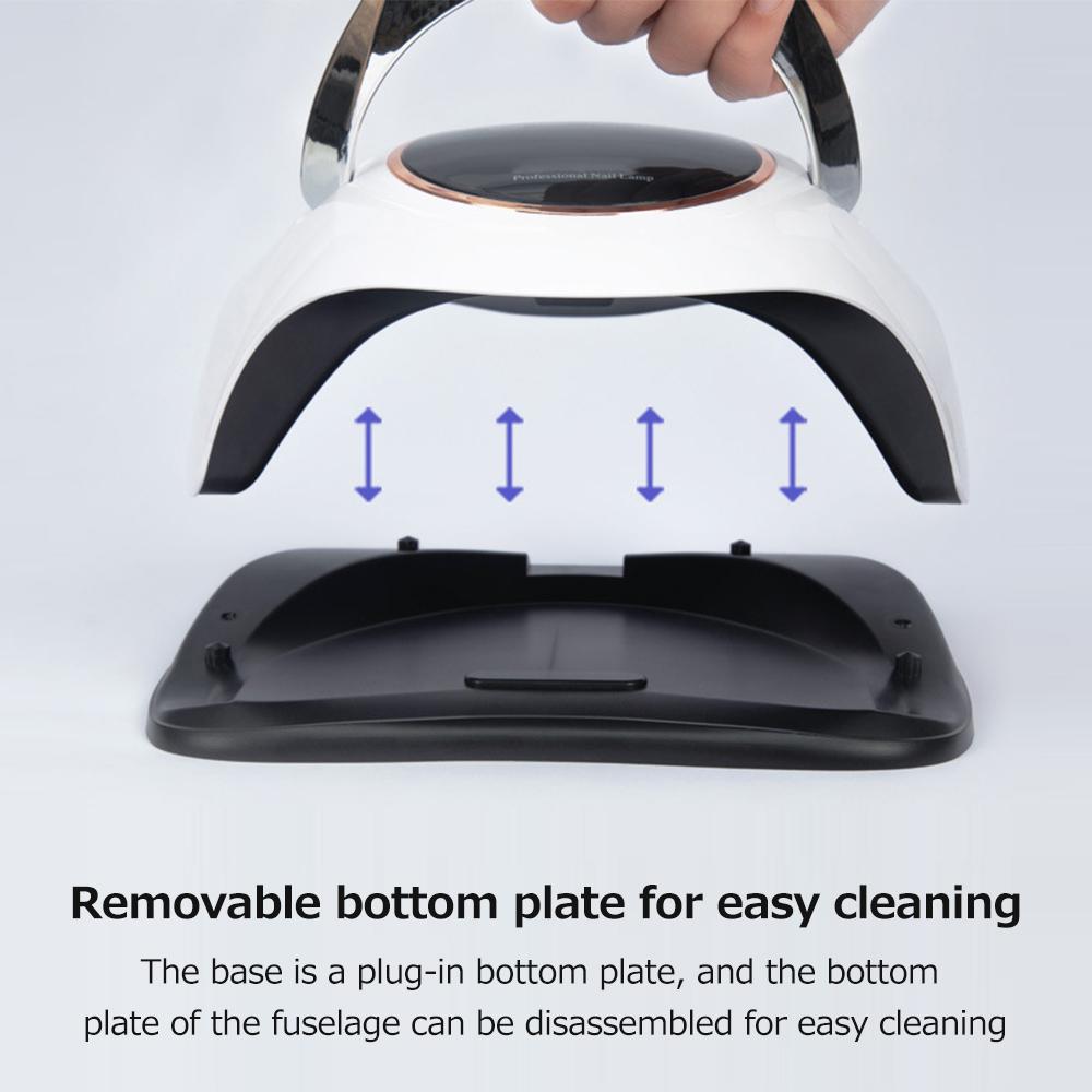 Лампа для ногтей, машина для фототерапии, 180 Вт, портативная сушилка для ногтей, 60 светодиодных ламп, бусины, УФ-лампа для запекания