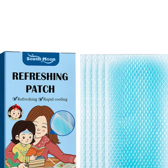 5 шт./кор. Полезная износостойкая удобная охлаждающая наклейка Refresh Patch Ice для детей