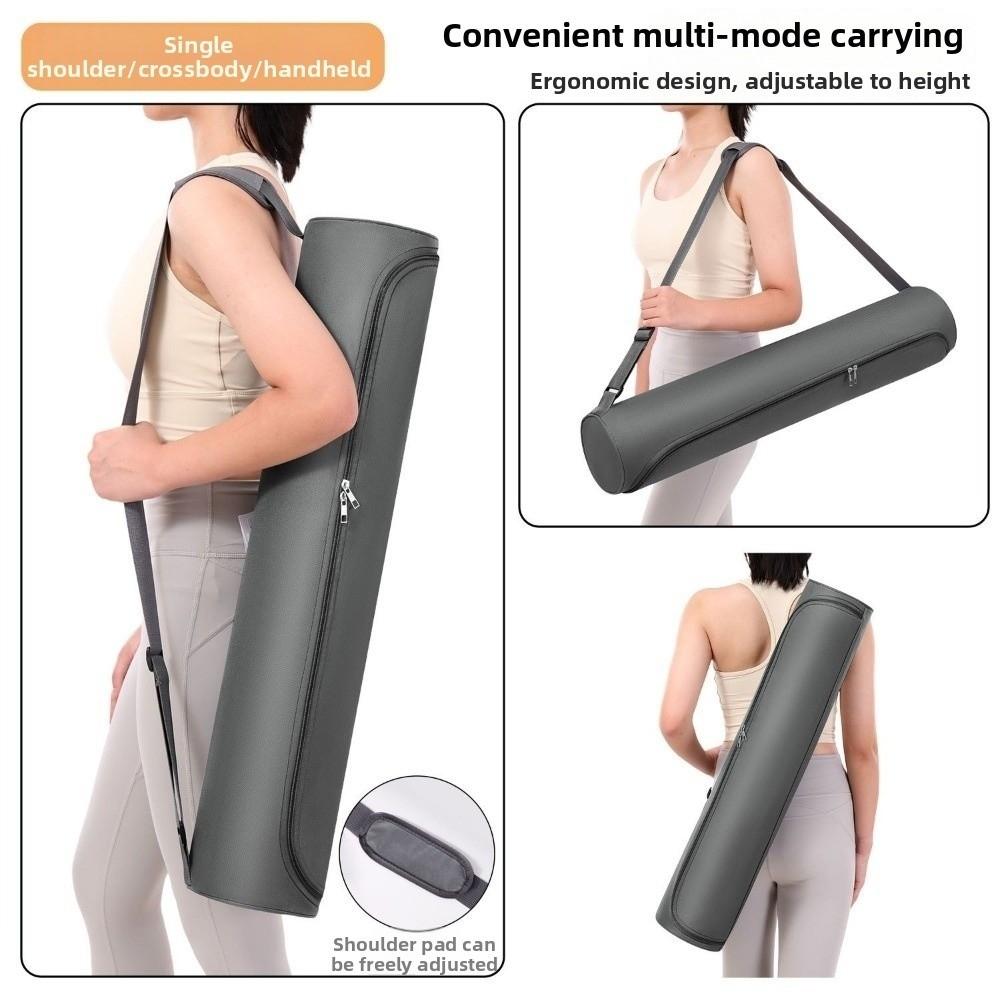 Adjustable Strap Fitness Mat Carrier Waterproof Pilates Mat Backpack Gym Mat Cover Sports