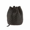 Dragon Diffusion 8838 Black Pom Pom Double Jump Shoulder Bag