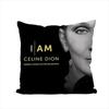 Singer CCeline Dion Pillow Case For Car Sofa Decorative Home Doublesided Print Plush Square Throw Pillow Cushion Cover