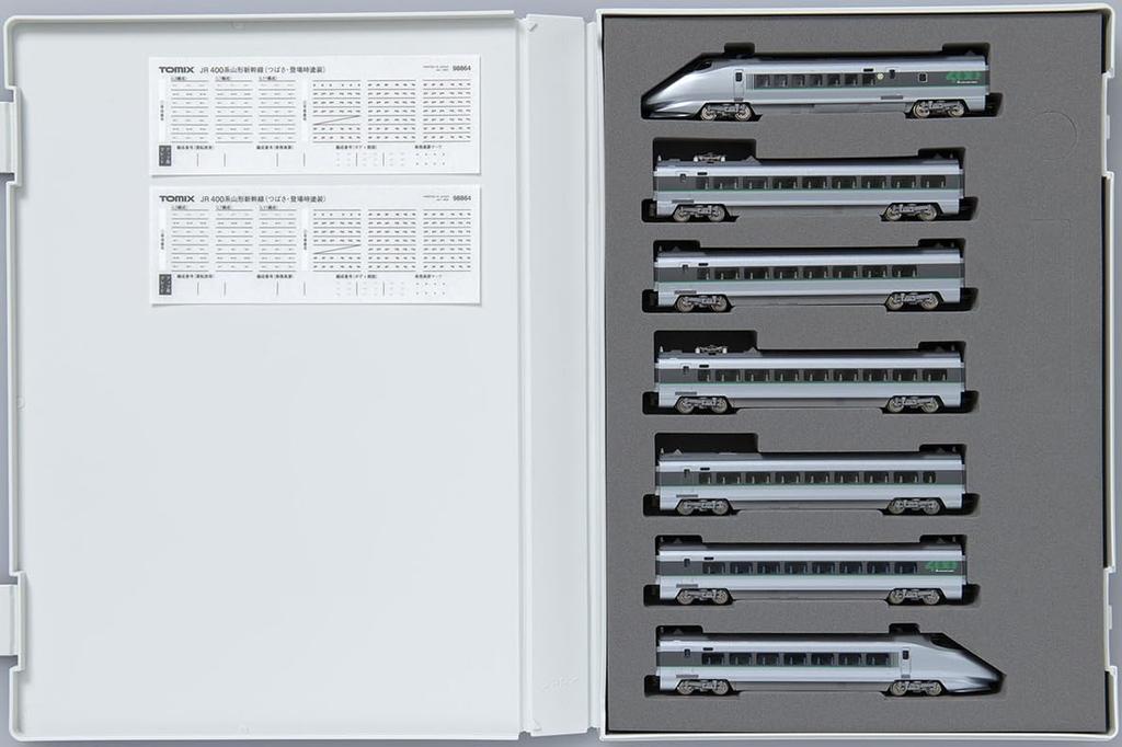 Набор красок TOMIX N Gauge JR 400 Series Yamagata Shinkansen Tsubasa Appearance 98864 Железнодорожная модель поезда