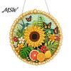 Rhinestone Painting Suncatcher Kit Christmas Kit, DIY Faux Pearl Art Ornament Craft Crafts for Adults Beginner, Acrylic Xmas Handmade Ornaments