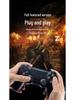 Беспроводной Bluetooth геймпад с двойной вибрацией для PS4, PS5, ПК и Steam