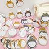 5Pcs Self-Adhesive Stick Notes Pad Cats Shape Stick Notes Stick Pad Removable Stick Notes Notepads Stick Note Pad Set