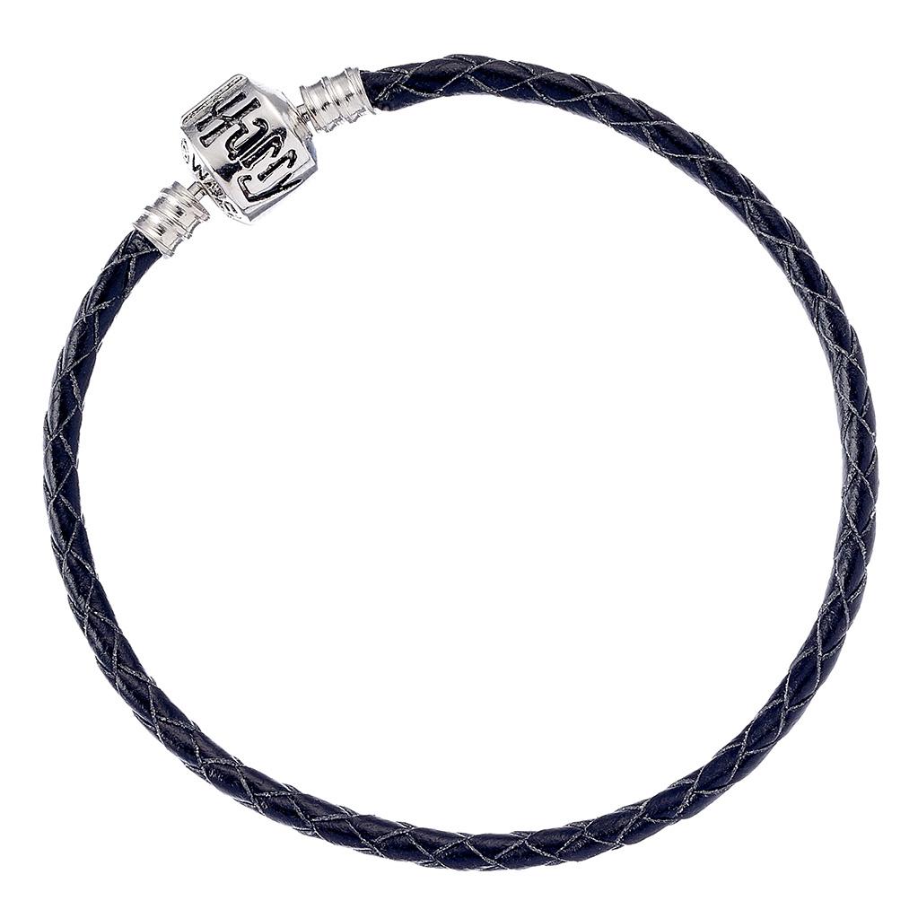 Harry Potter Leather Charm Bracelet 20cm Black