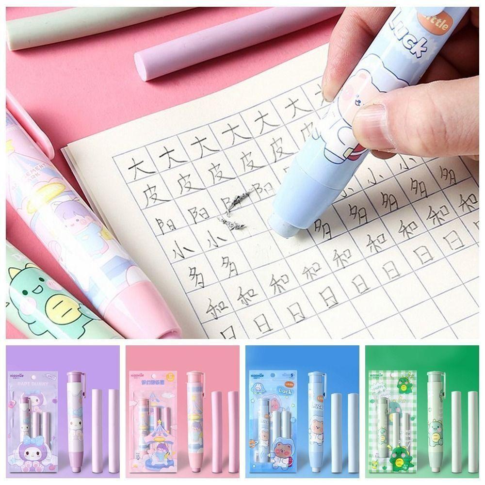 Резиновый пресс-ластик со сменными блоками Ластик Новый Ластик для стирания карандаша