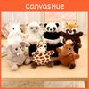 Animal Panda Toy Bag Pendant Unicorn Pony Plush Doll Elephant Key Chain Gifts