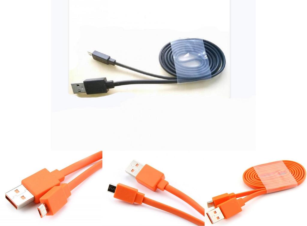 Versatile Speakers Micro Usb Fast Charger Flat Cable Cord For Charge 3+ Flip 4 Speaker Durable And Ideal Gift For Friends And Family