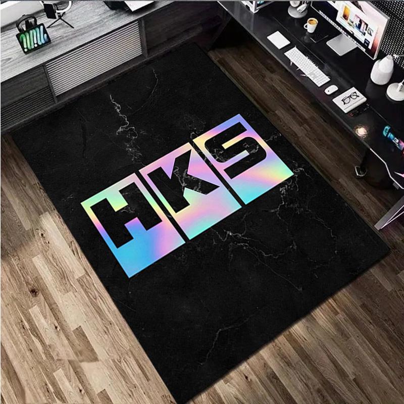 1Pc hks Print Rug - home decoration Carpet For Living Room Bedroom Flooring Computer Chair Area Rug