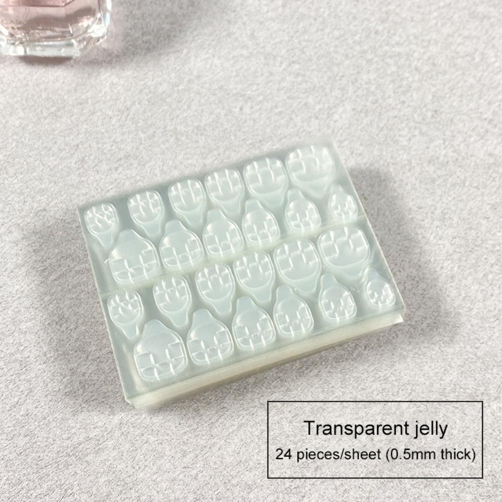 Двусторонняя клейкая лента для дизайна ногтей, клейкая наклейка, DIY советы, накладные ногти, акриловый маникюрный гель, инструмент для макияжа