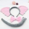 Cute Little Flying Elephant Plush Hair Hoop Suitable for Photo Shooting and Festival Makeup for Ideal Gift for Children
