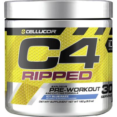 Cellucore C4 Ribbed Pre-Workout & Drying Formula со вкусом ледяной голубой крапивы, 180 г, 1 шт.